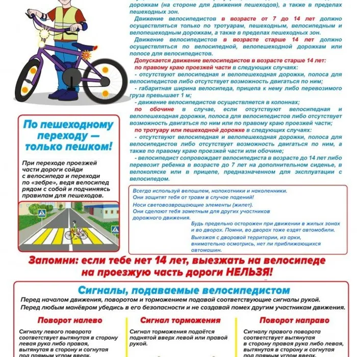 Безопасность детства-2021. Юным велосипедистам.